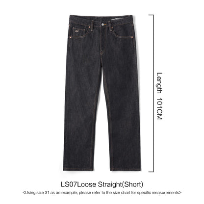 SIMWOOD 2026 Autumn Winter New Loose Straight 13oz 100% Cotton Fabric Jeans Men Washed Vintage Classical Denim Trousers