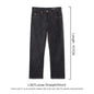 SIMWOOD 2026 Autumn Winter New Loose Straight 13oz 100% Cotton Fabric Jeans Men Washed Vintage Classical Denim Trousers