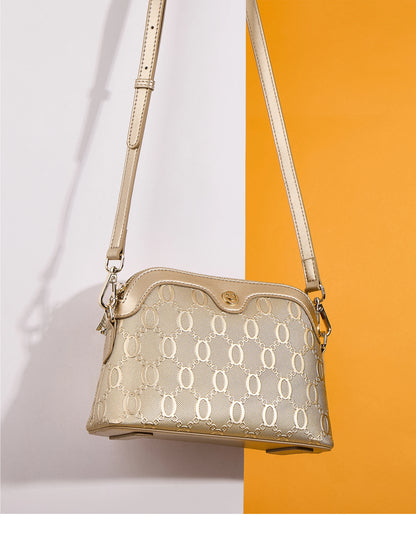 FOXER Luxury Embossed Crossbody Bag
