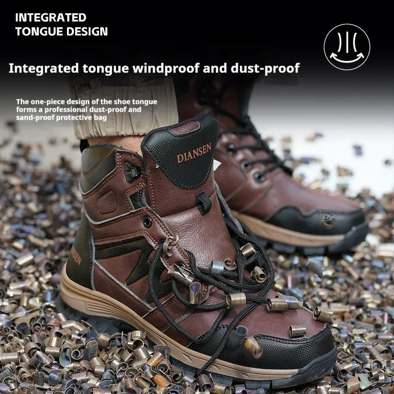 Kankeirr Waterproof Man's Safety Boots - ShopHub