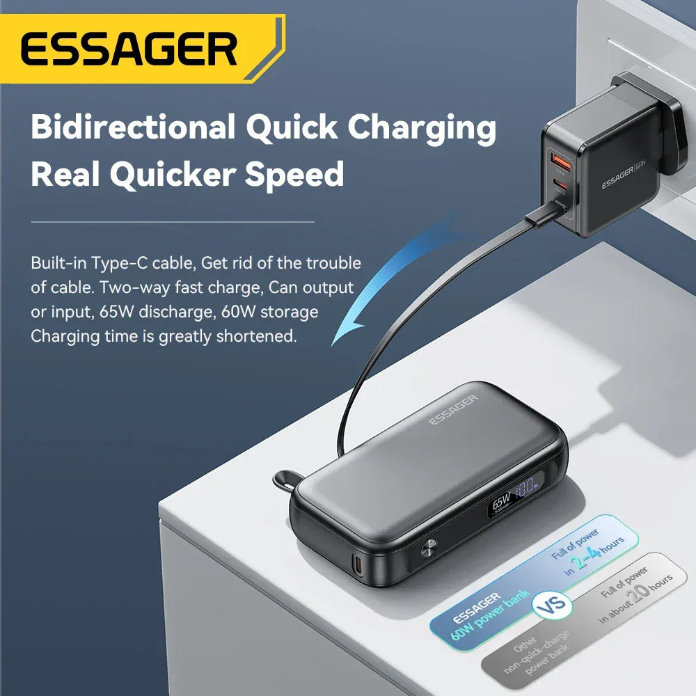 Essager 15000mAh Portable Power Bank - ShopHub