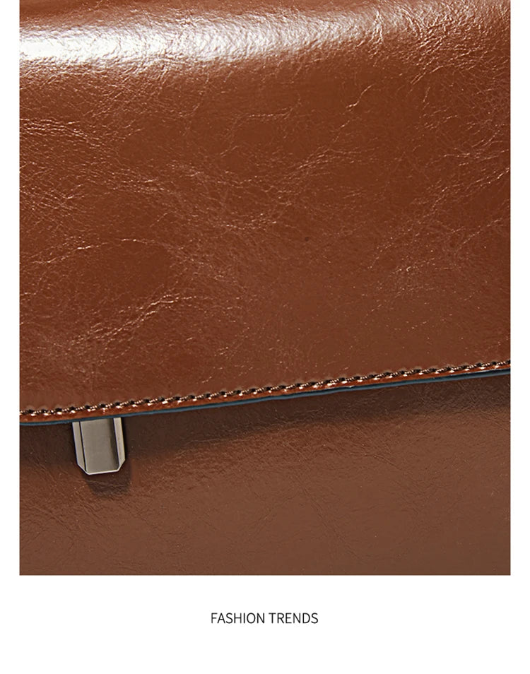 FOXER Split Leather Women's Handbag