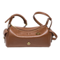 FOXER 2026 New Spring Women's Shoulder Bag Genuine Leather Cylinder Crossbody Bag Lightweight & Durable Bag for Travel & Daily