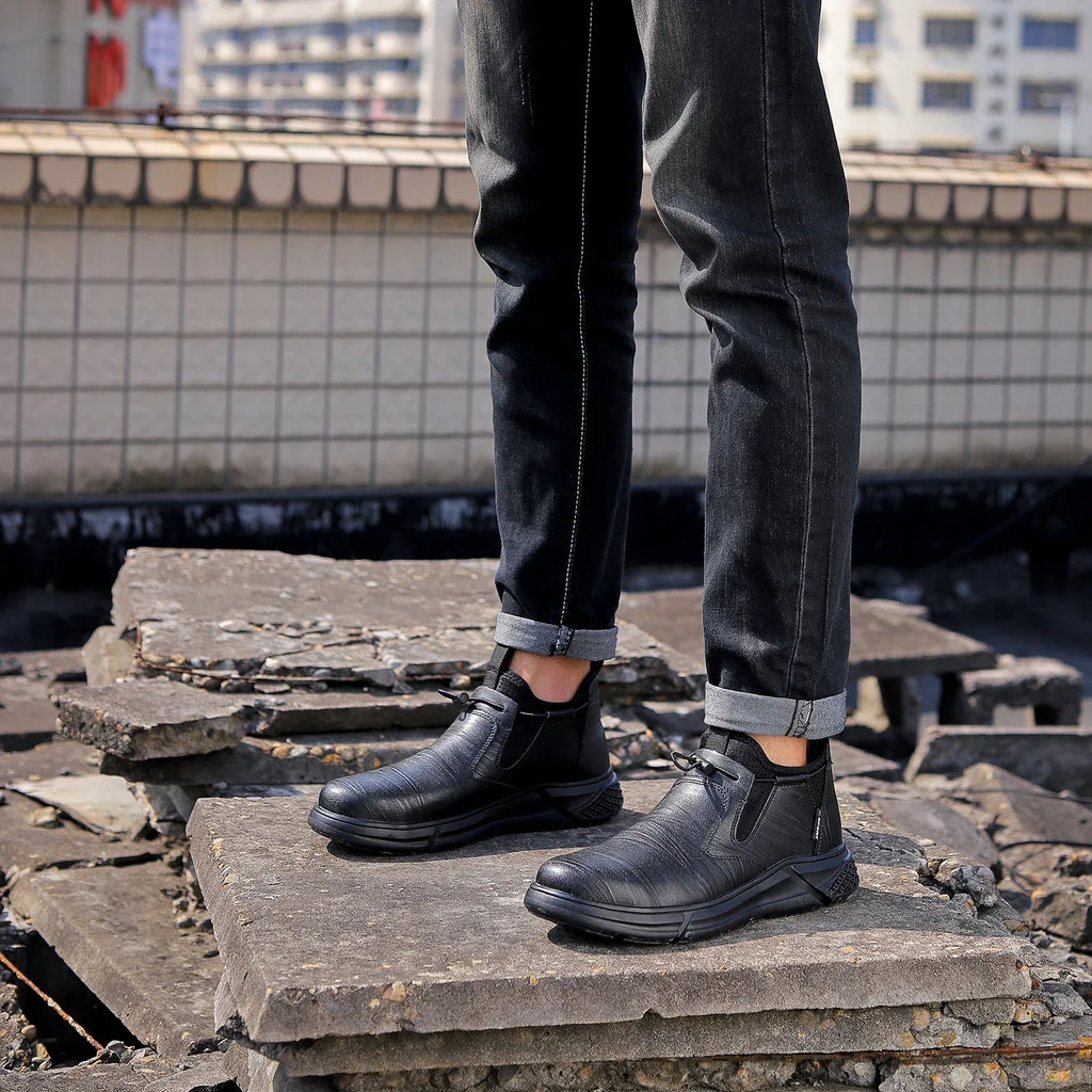 Unisex Work Safety Shoes With Steel Toes, Water Resistance - ShopHub