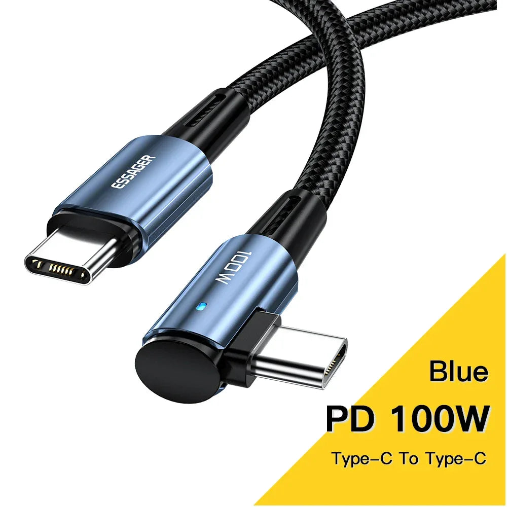 Essager 100W USB Type C to USB C Cable - ShopHub