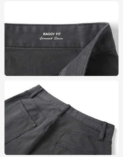 SIMWOOD Baggy 10.5oz Soft Fabric Jeans