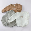 Kids Tales Little Statement Cotton-Blend Baby Romper