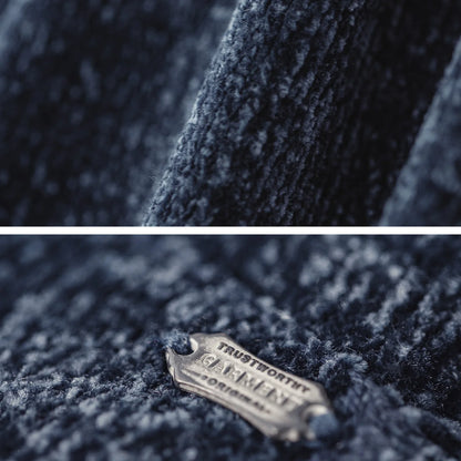 MADEN Navy Chenille Pullover Hoodie