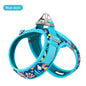 Truelove Floral Printing Mesh Harness for Dogs and Cats Small and Medium Breeds All Weather Adjustable Summer Walking TLH30131