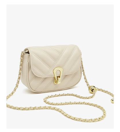 FOXER Women's Quilted Shoulder Bag