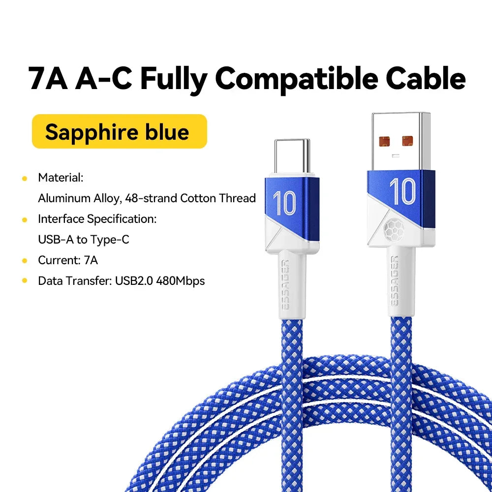 Essager 100W 7A USB Type C Cable - ShopHub