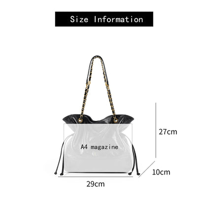 FOXER Luxury Genuine Leather Shoulder Bag