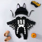 Kids Tales Batty Boo Cotton-Blend Halloween Baby Romper