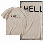 G25 Beige Cotton Streetwear COOLMIND Graphic Men T-shirt | Big Size Cool Vintage O-neck Men's Tee Tshirt