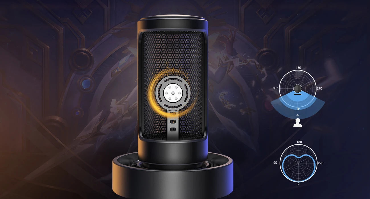 FIFINE USB microphone for clear recording and streaming, featuring a sleek black design with adjustable stand and compact build.