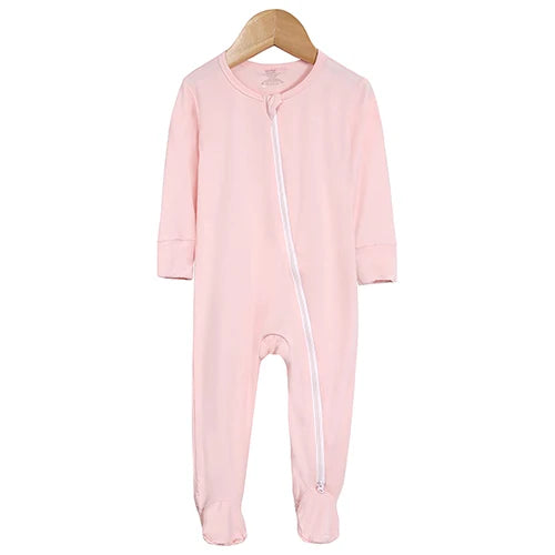 Kids Tales Little Haven Bamboo-Blend Zip Baby Romper