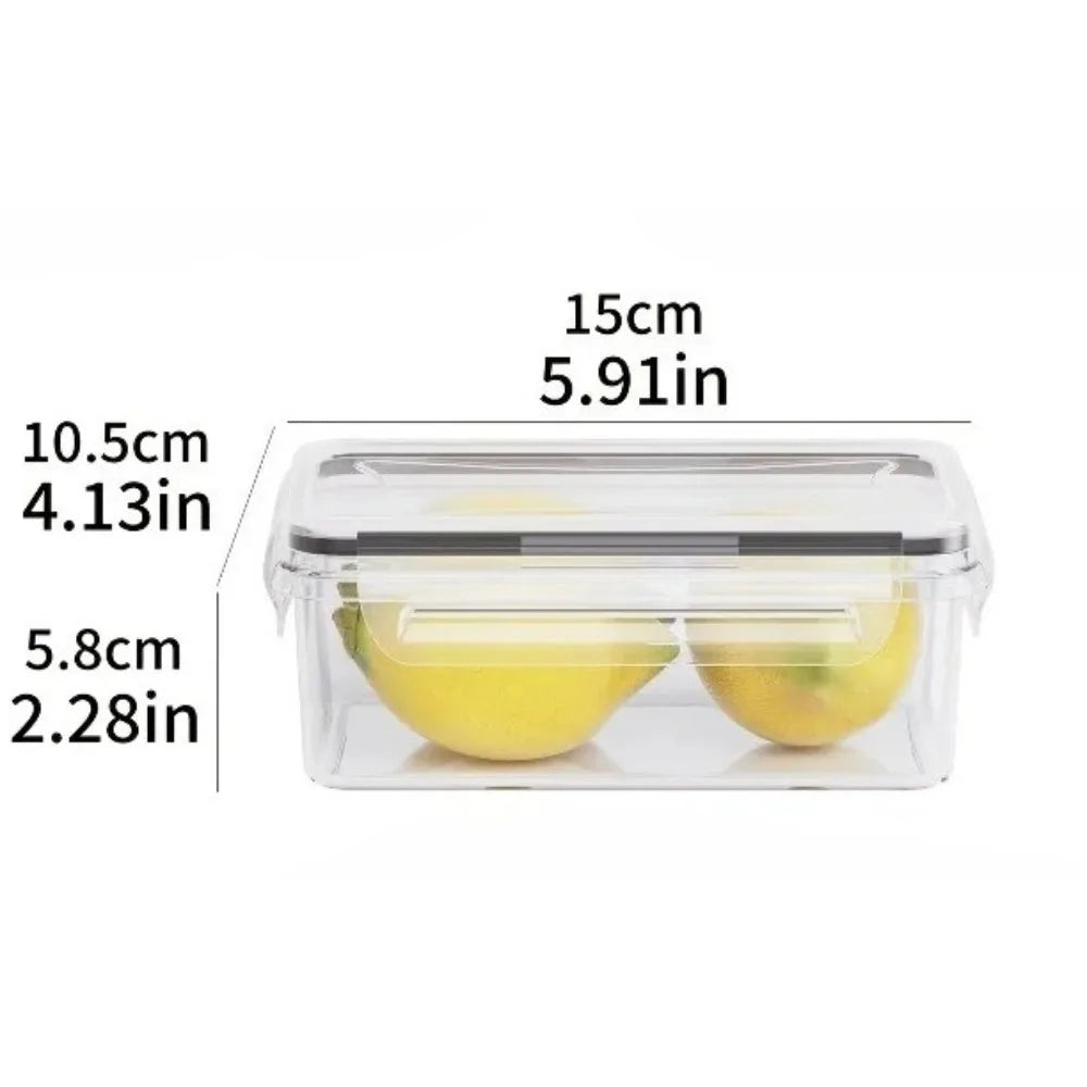 Set BPA-Free Airtight Food Containers with Locking Lids