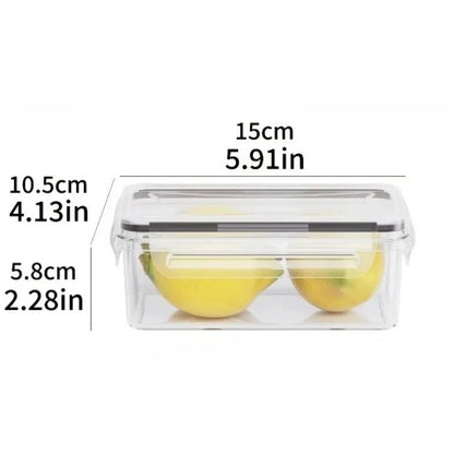 Set BPA-Free Airtight Food Containers with Locking Lids
