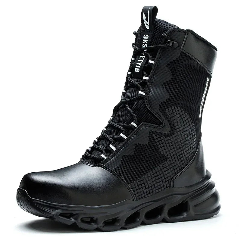 Kankeirr Indestructible Men's Steel Toe Work Boots - ShopHub