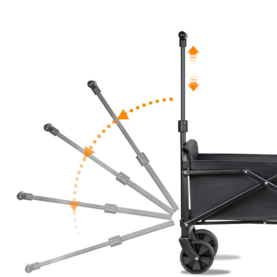 Foldable Portable Camping & Utility Cart – Heavy Duty Habicare