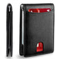 Rfid Carbon Fiber Men Wallets Man Card Holder Money Bag Slim Thin Mini Wallet Male Small Short Purse Black Walet Billfold Vallet
