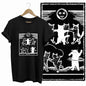 COOLMIND Black Cat Graphic T-Shirt | Women's 50-Design