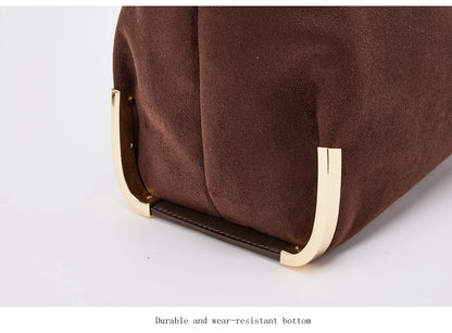 FOXER Vintage Suede Shoulder Bag
