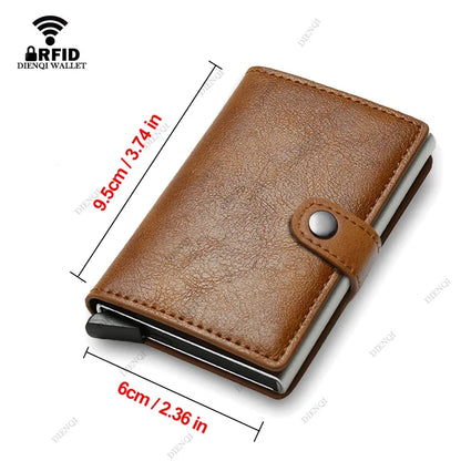 Anti Theft Credit Card Holder Men Wallets