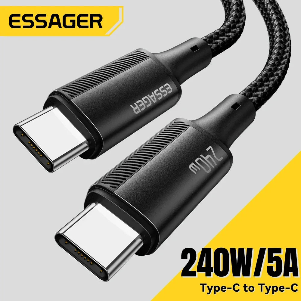 Essager 240W USB Type C Cable - ShopHub