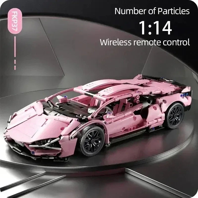 TOYLINX 1280Pcs Technical Building Blocks Racing Car Model - ShopHub