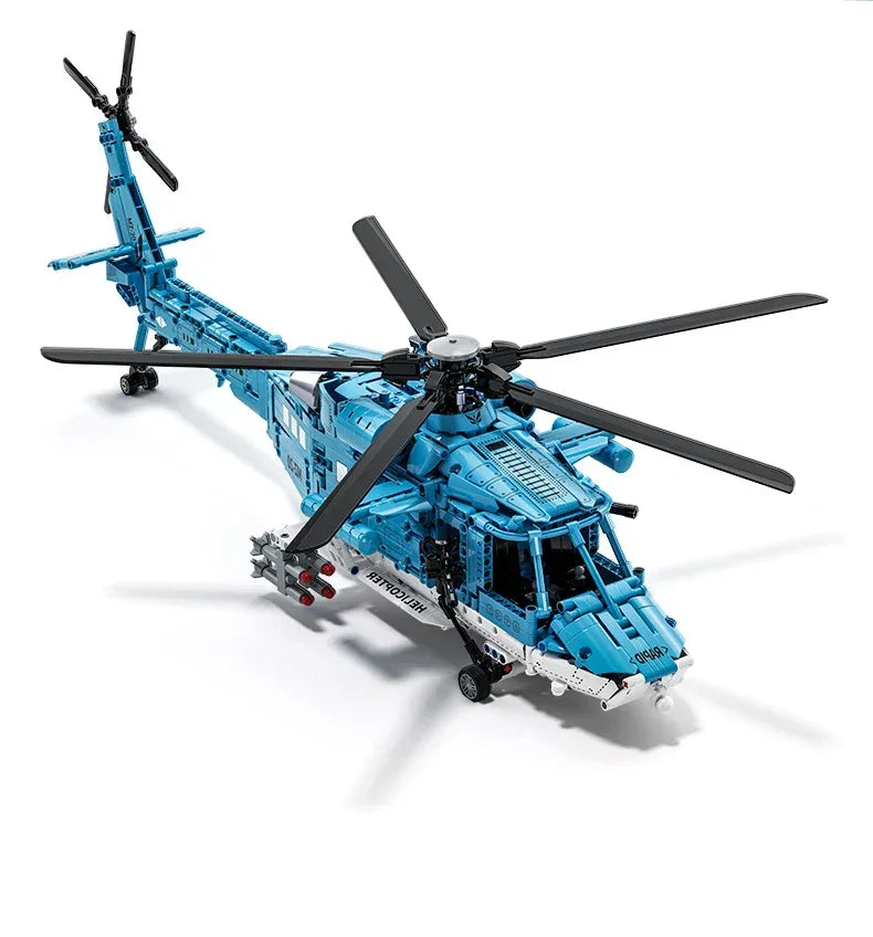 TOYLINX 1711PCS Attack Helicopter Set - ShopHub