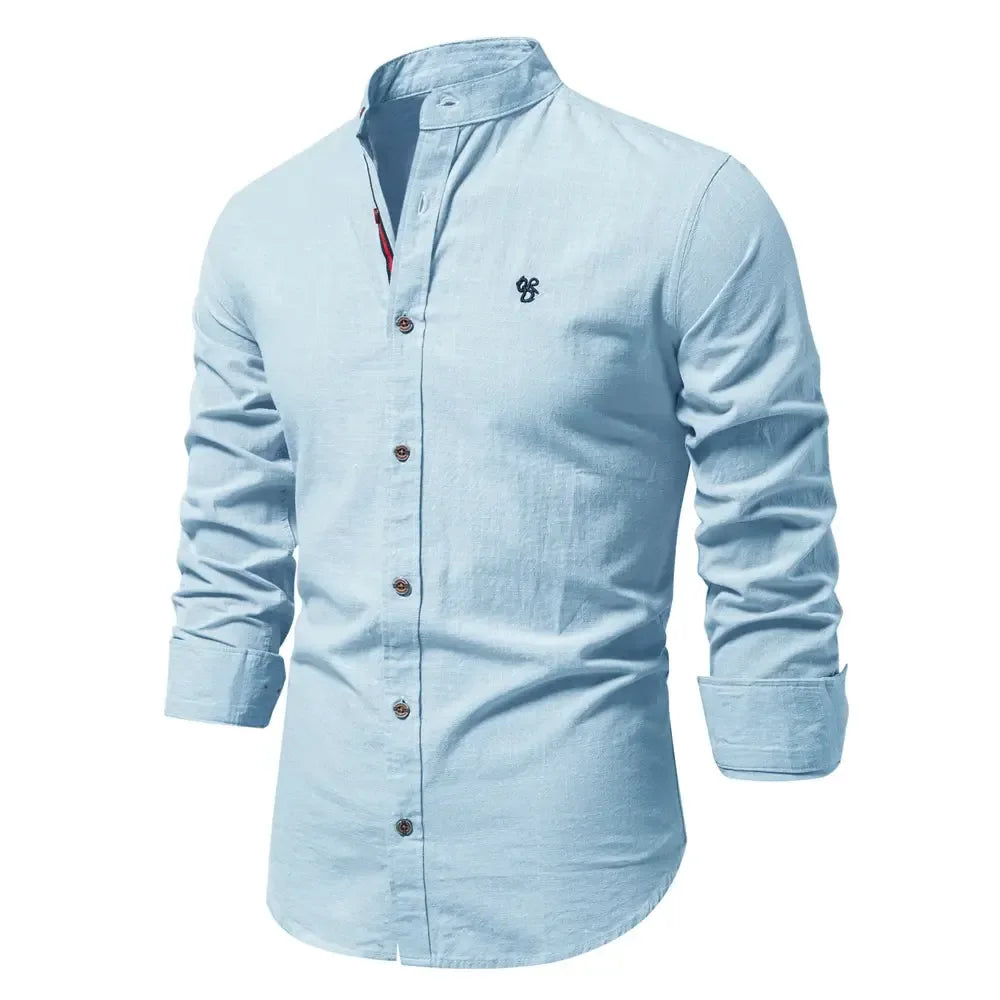 AIOPESON 100% Cotton Shirts - ShopHub