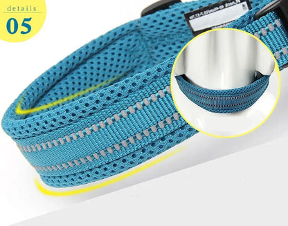 Truelove Adjustable Mesh Padded Dog Collar