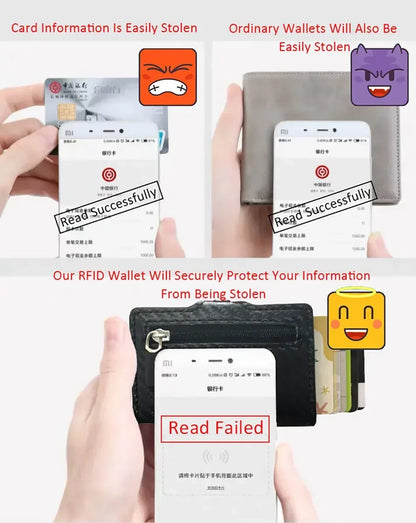 Carbon Fiber Rfid Blocking ID Credit Card Holders