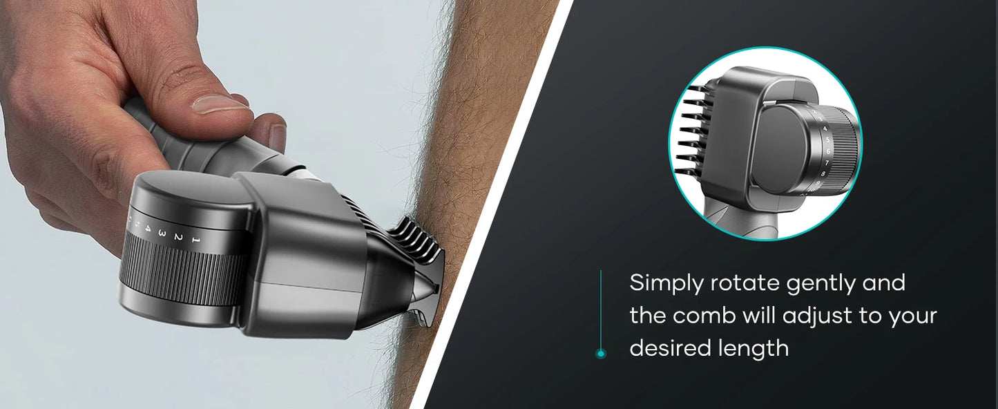 Kensen S6 Electric Hair Trimmer for Men Body Groomer Clipper