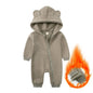 Kids Tales Little Bear Cotton-Blend Zip Baby Romper
