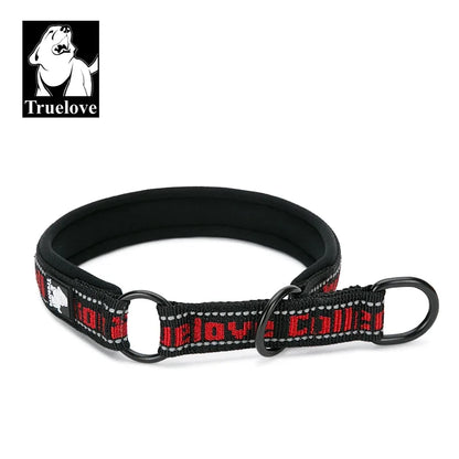 Truelove P-Chain Nylon Pet Collar Adjustable Reflective SBR Neoprene Pull-resistant Explosion-proof Dog and Cat Travel TLC5371