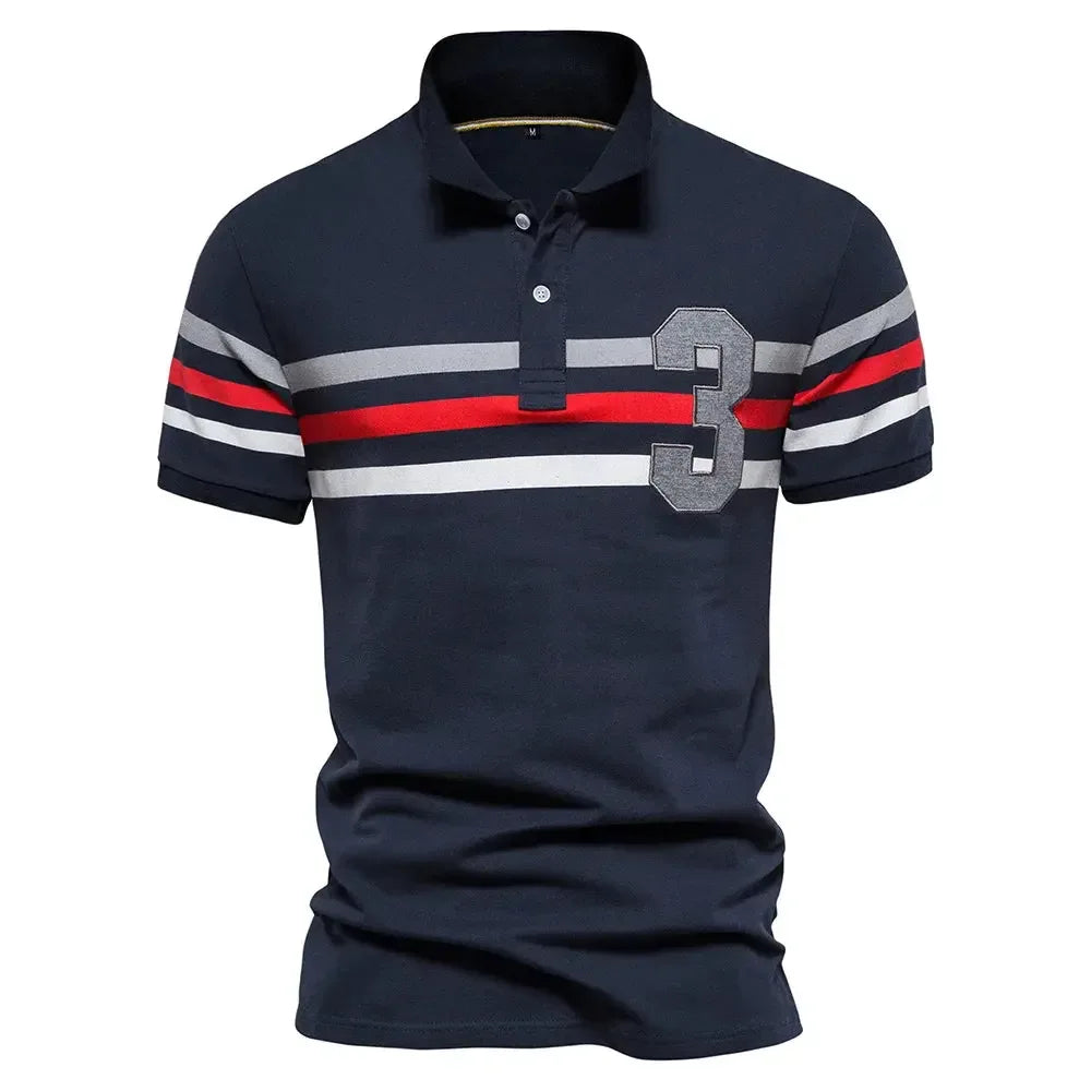 AIOPESON Men's Cotton Polo Shirts - ShopHub