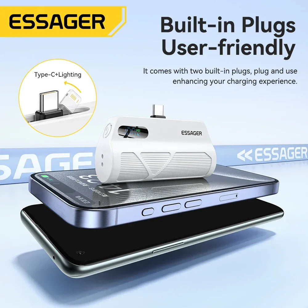 Essager Mini Capsule Power Bank - ShopHub