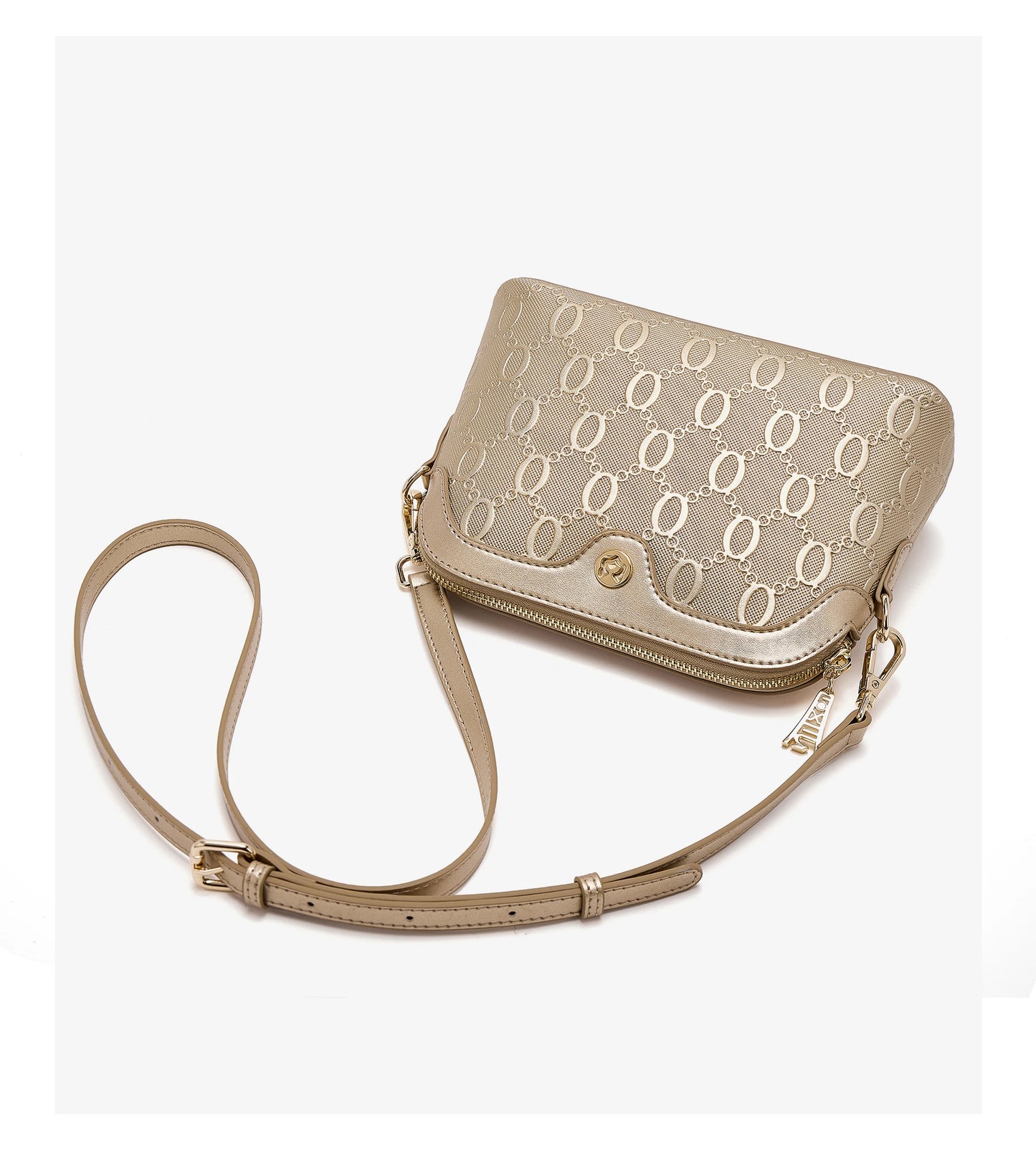FOXER Luxury Embossed Crossbody Bag
