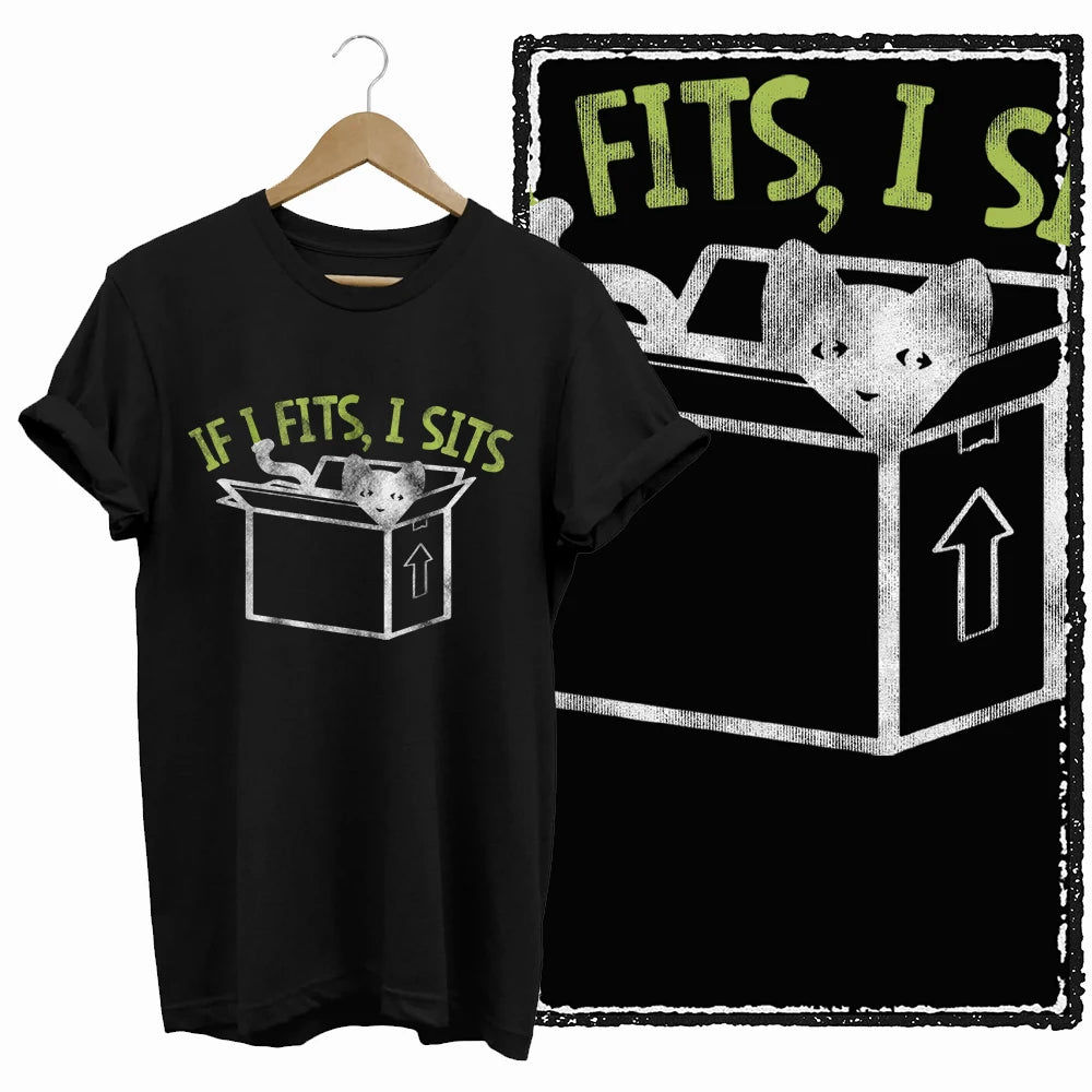 COOLMIND Black Cat Graphic Cotton T-Shirt | Women's Design Collection