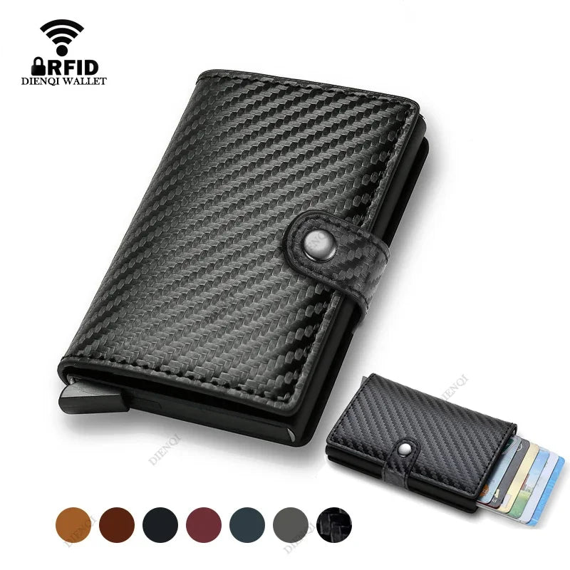 Anti Theft Credit Card Holder Men Wallets