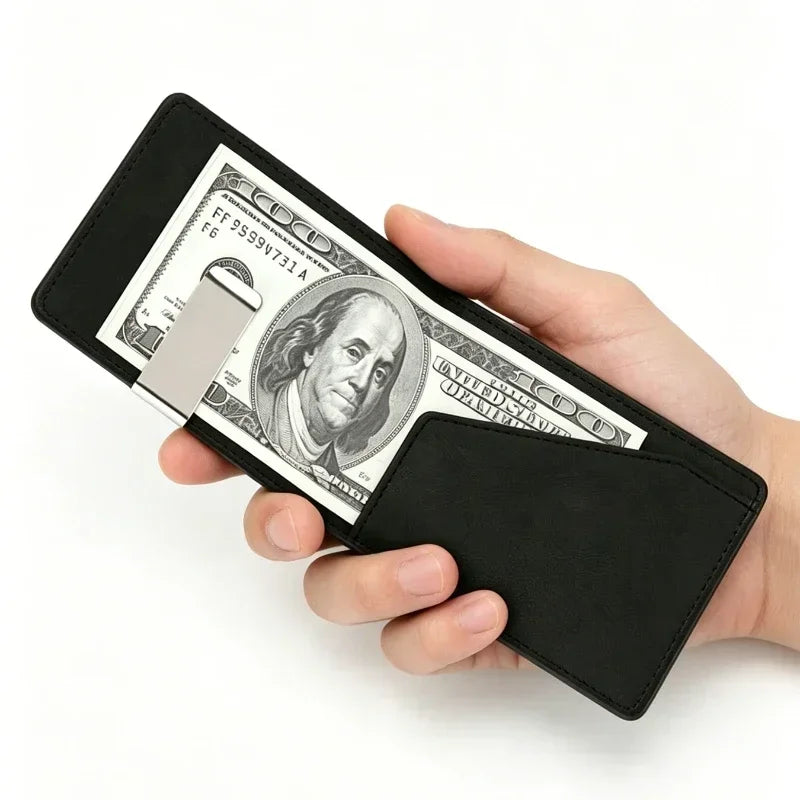 Slim Thin Card Holder Money Clip Wallets