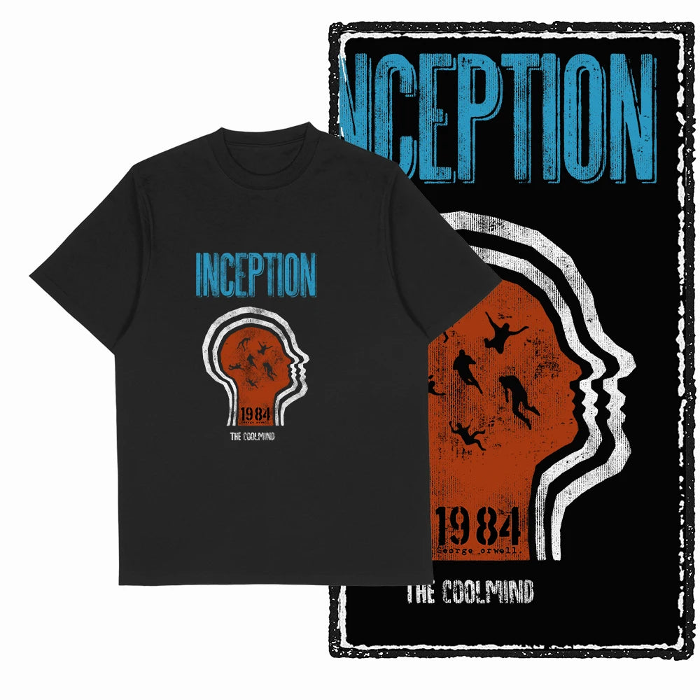COOLMIND X0014 1984 Vintage Graphic Cotton Tee