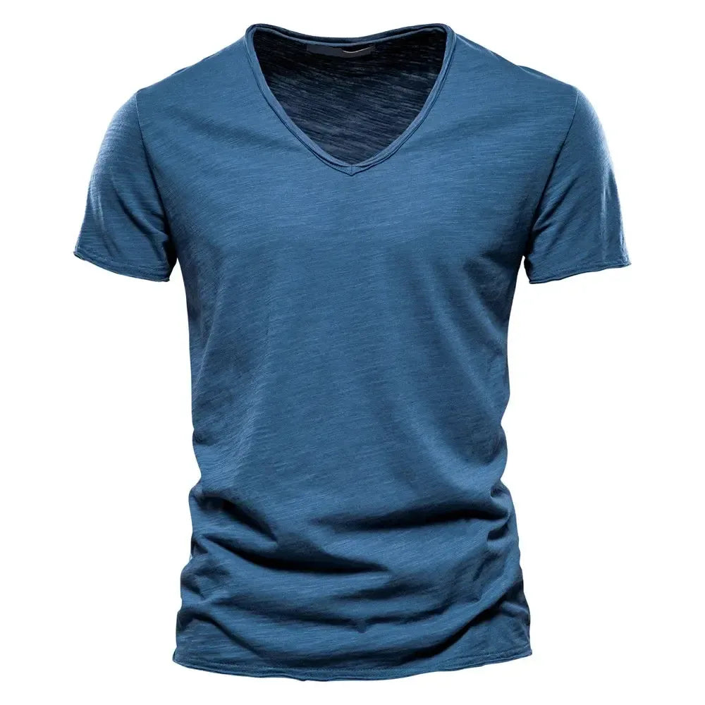 AIOPESON 100% Cotton Men's T-Shirts - ShopHub
