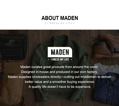 Maden 305gsm Loose Fit Men's Vintage Denim Jeans