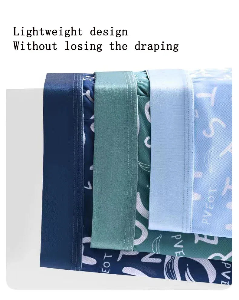 4 Pack Ice Silk Mesh Men's Boxer Shorts - ShopHub