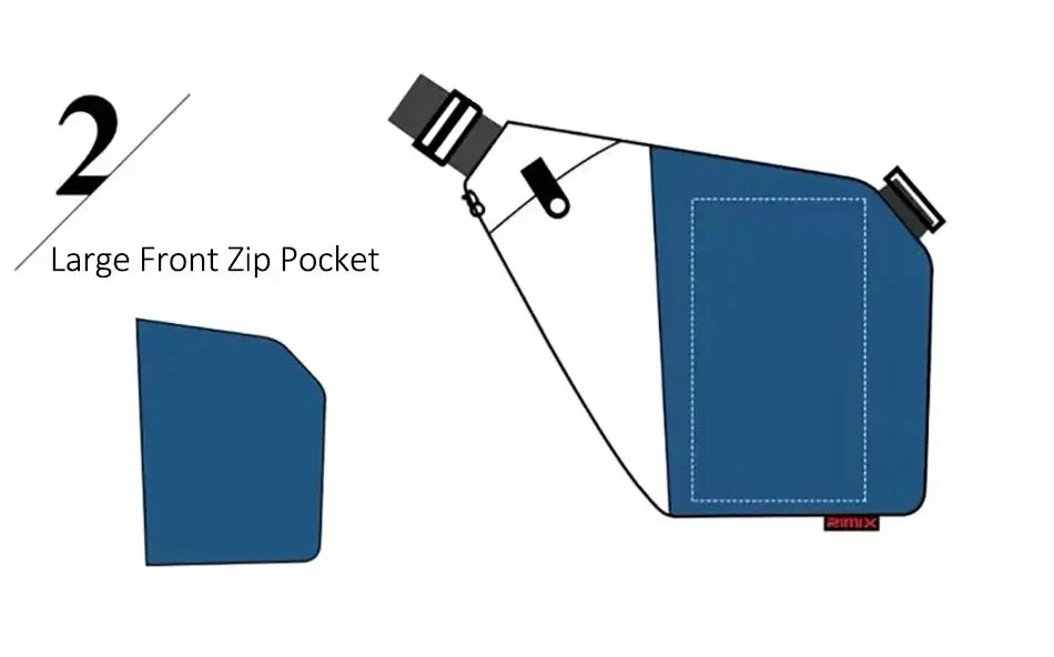 DIENQI Anti-theft Chest Bag
