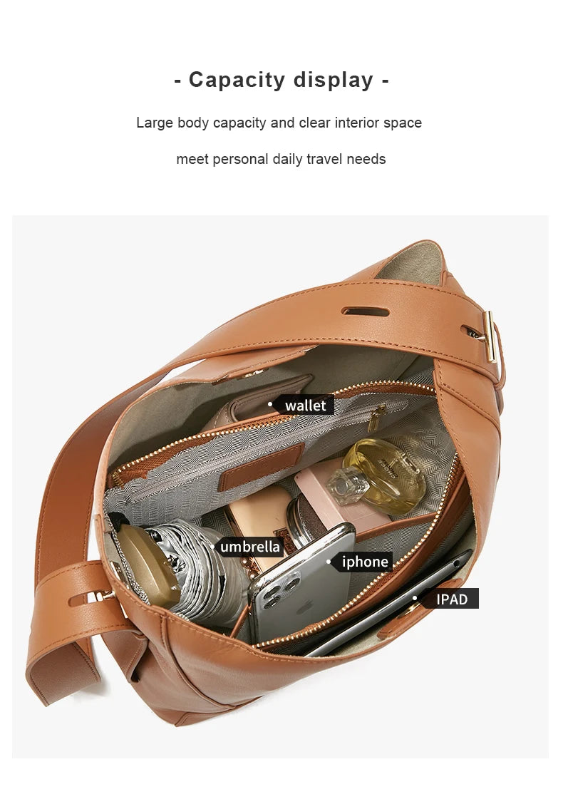 FOXER Ladies Hobo Bucket Bag