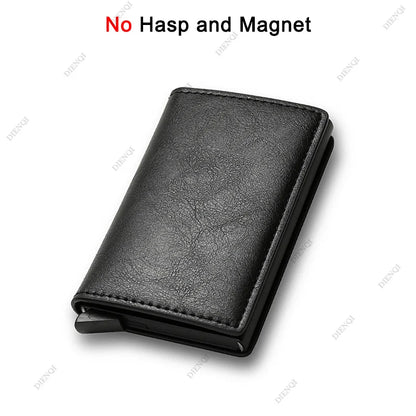 Compact Men's Wallets With RFID Protection